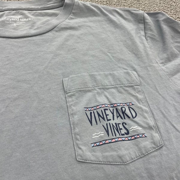 Men's Vineyard Vines White Arnold Palmer Invitational Pocket T-Shirt