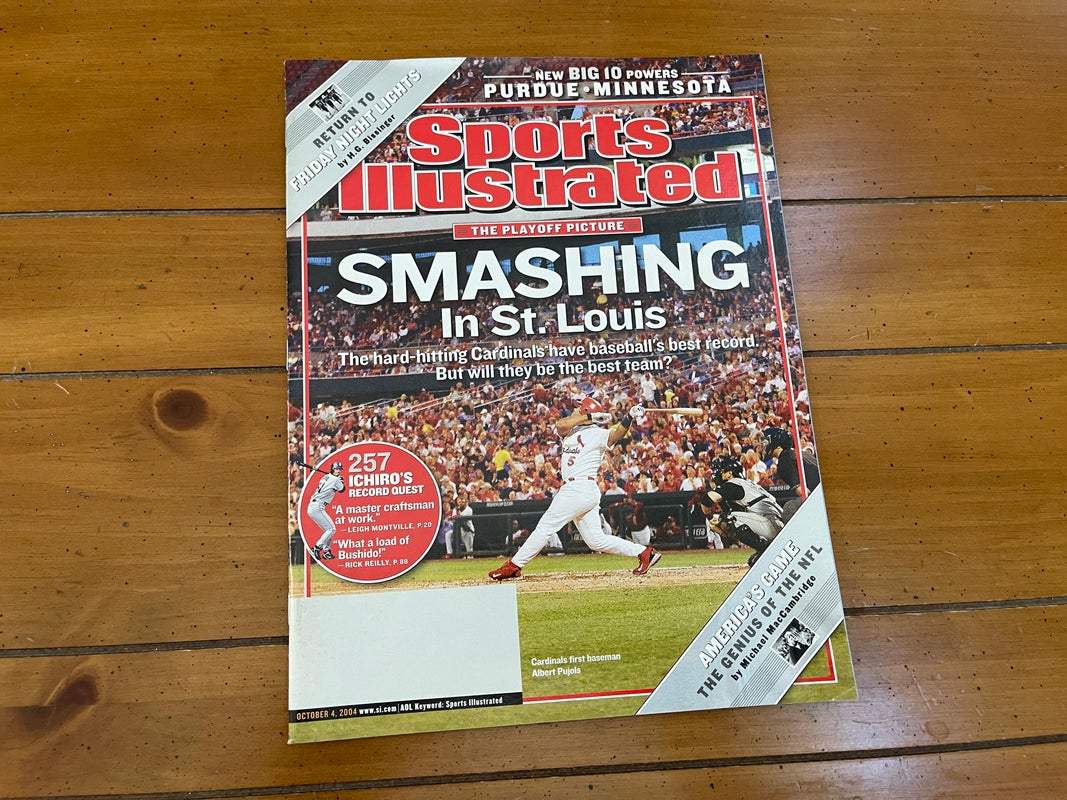 Mark McGwire - St Louis Cardinals - The Great Home Run Chase - Sports  Illustrated - August 3, 1998 - SI at 's Sports Collectibles Store