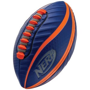 NERF Spiral Grip Mini Football Blue Orange