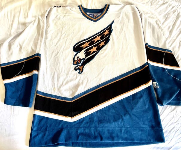 VINTAGE Original Starter Washington Capitals Jersey - Rare Find