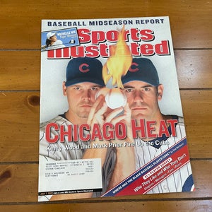 Chicago Cubs Kerry Wood Mark Prior MLB BASEBALL 2003 Sports Illustrated Magazine