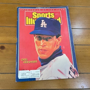 Los Angeles Dodgers Orel Hershiser MLB BASEBALL 1988 Sports Illustrated Magazine