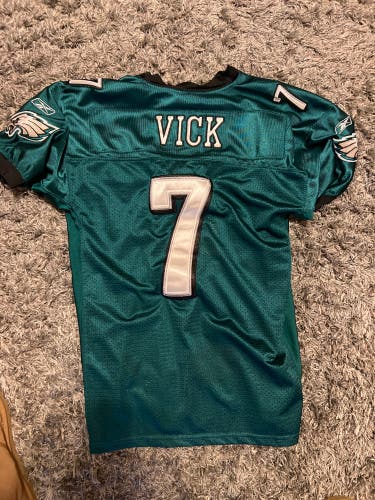 Vick Phili Eagles Jersey Green Vintage Youth XL