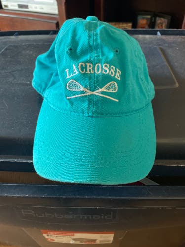 Turquoise Lacrosse Hat