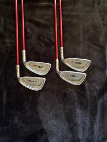 Xpc3 golf clubs 4,6,7,8