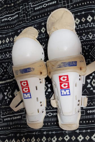 Vintage CCM SG103 14.5" Shin Pads