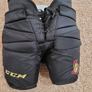 Senior Used Large CCM HPG 14A Hockey Goalie Pants Pro Stock