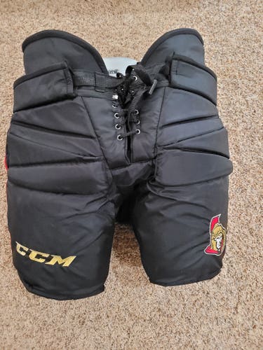Senior Used Large CCM HPG 14A Hockey Goalie Pants Pro Stock