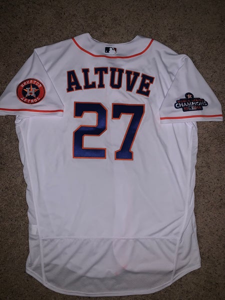 Men's Houston Astros Jose Altuve Nike Navy Alternate Authentic Player Jersey