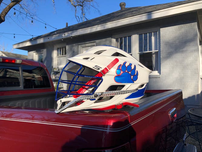 Super Clean Cascade S Lacrosse Helmet