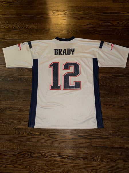 Tom Brady new England Patriots Nike Elite Men's football jersey (White