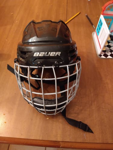 Used Youth Bauer Helmet