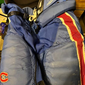 Game worn Bauer Montreal Canadiens Pants