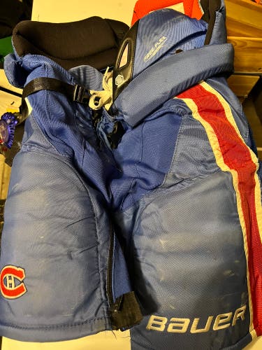 Game worn Bauer Montreal Canadiens Pants