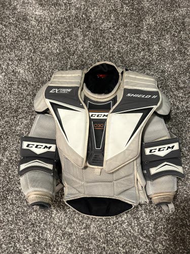 Used XL CCM  Extreme Flex Shield 2 Goalie Chest Protector