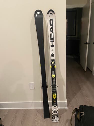 2017 Racing World Cup Rebels i.SL With Bindings Max Din 18 Skis