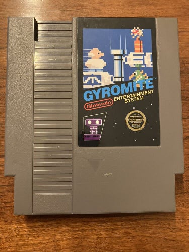 Gyromite (Nintendo NES) - 5 Screw Cartridge Only - Tested