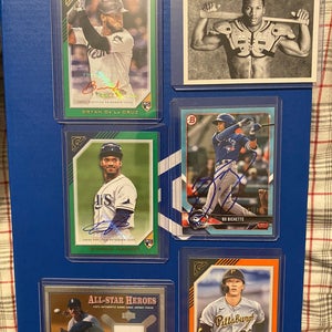 Various Baseball Cards, auto’s, SP and # cards