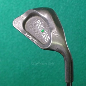 Ping Zing Stainless Green Dot SW Sand Wedge Stepped Steel Stiff