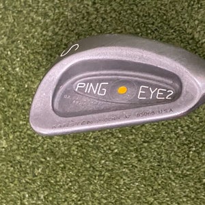 PING Eye 2 Plus No Plus Yellow Dot Sand Wedge RH ZZ Lite Stiff Steel (L4615) +