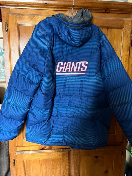 New York Giants NFL jacket with hood