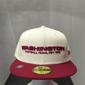 NWS Washington Football Team Two Toned New Era 59fifty 7 1/2 NFL