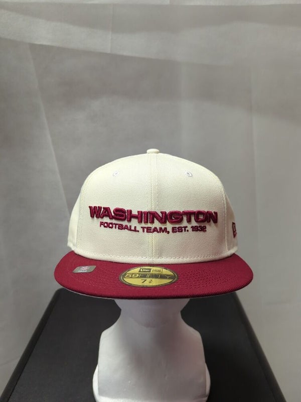 : New Era Men's White Washington Football Team Circle