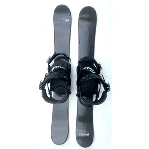 Summit Carbon Pro 99cm  Skiboards Snowblades + Technine Snowboard Bindings/Riser