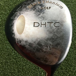 Black Titanium Golf DHTC Tour 7 Wood 21* RH ~41.5" / Rifle Firm Graphite /gw2664