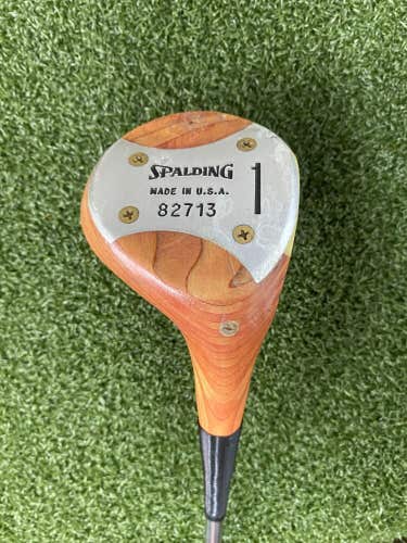 Spalding 82713 1 Wood / RH / Regular Steel ~42.5" / VINTAGE / sk7447