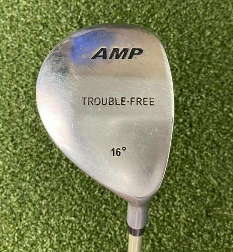 AMP Trouble-Free 3 Wood 16* / RH / Senior Graphite ~39.5" / Good Grip / jl4723