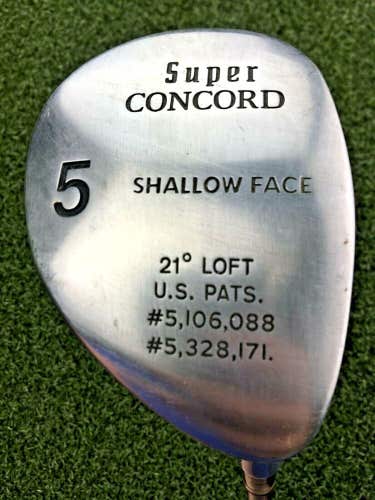 Super Concord Shallow Face 5 Wood 24* / RH ~41.25" / Regular Graphite / gw2838