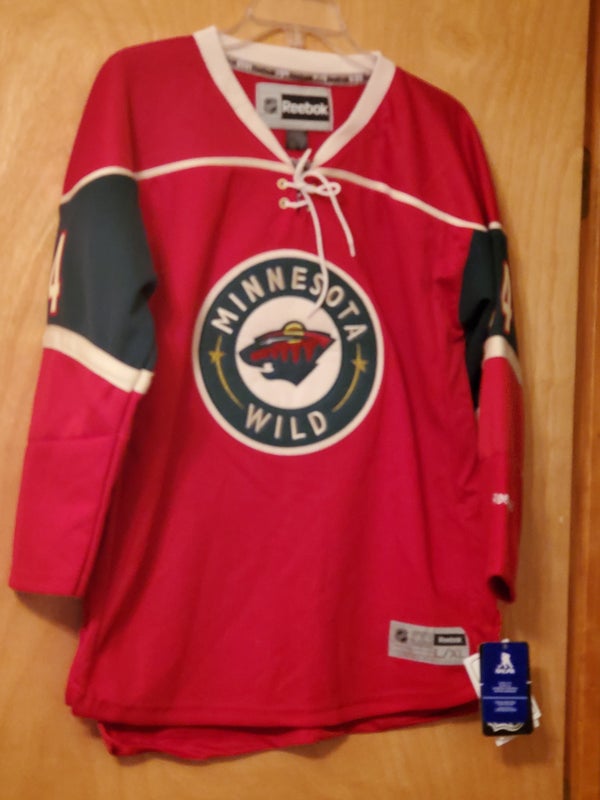 Minnesota Wild CCM Men's White NHL Hockey Blazer Jersey – thefuzzyfelt