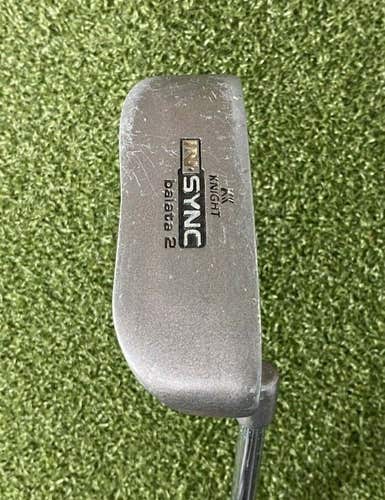 Knight Golf In-Sync Balata 2 Blade Putter / RH / Steel ~35.5" / jl7182