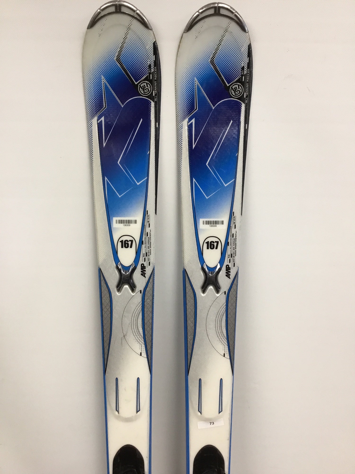 K2 AMP Stinger スキー板 used 167センチ R14m