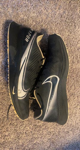 Black Used Size 12 (Women's 13) Nike vapor