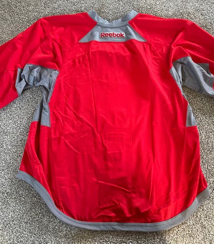 Red Used Size 56 Reebok Jersey
