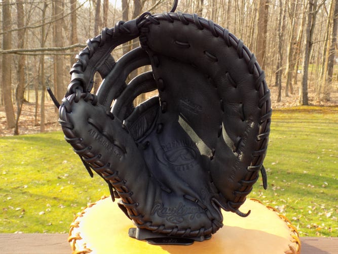 Used Rawlings Right Hand Throw First Base Premium Series Baseball Glove 12.5"