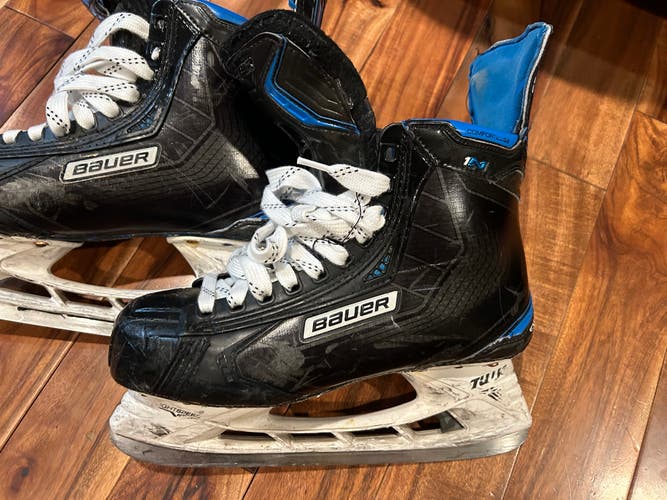 Used Pro Stock Bauer Nexus 1N Regular Width Pro Stock Size 10 Hockey Skates