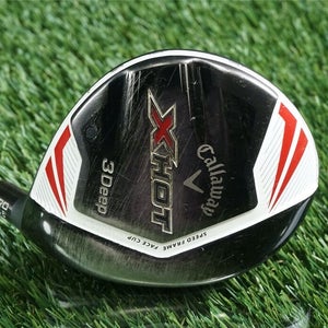 CALLAWAY GOLF XHOT 3 DEEP PRO 14.5* 3 WOOD, HEAD ONLY