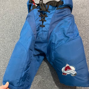 Lightly Used Blue CCM HP45 Pro Stock Pants Colorado Avalanche Medium