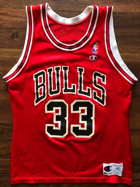 Scottie Pippen Chicago Bulls Champion Jersey