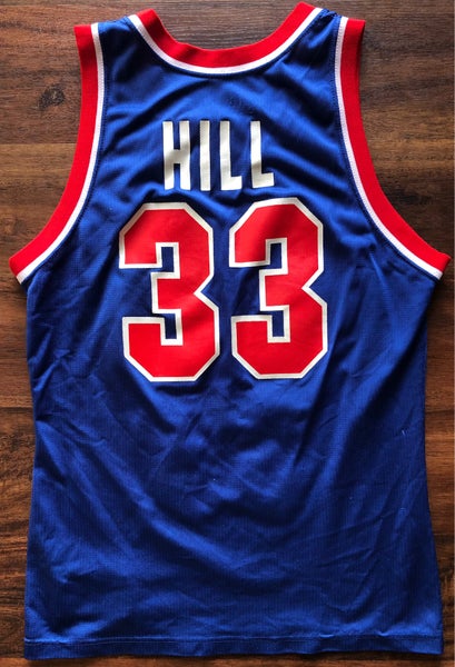 Vintage DetroitPistonsThrowback Jersey 33 Grant Hill