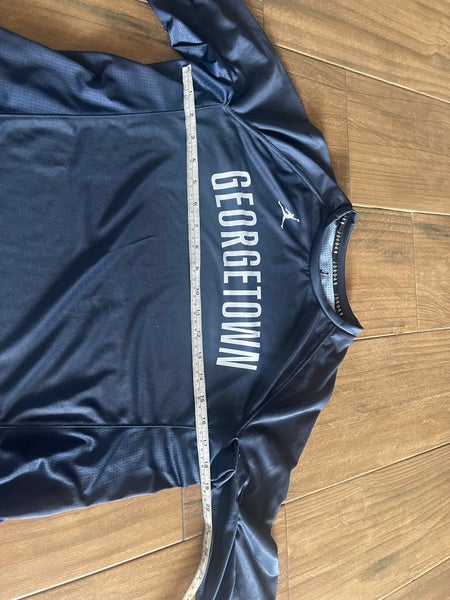 New Nike Jordan Georgetown Hoyas Basketball L/S Shirt Women's M