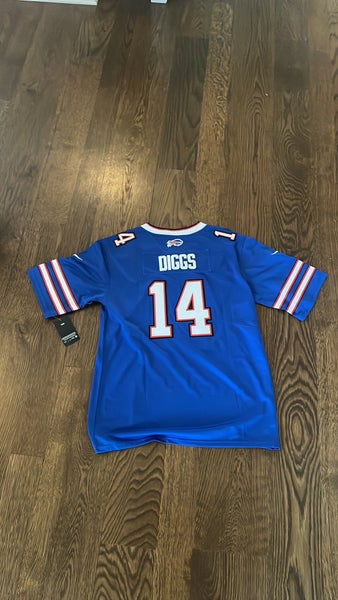 Stefon Diggs Autographed Buffalo Bills Blue Nike Game Jersey