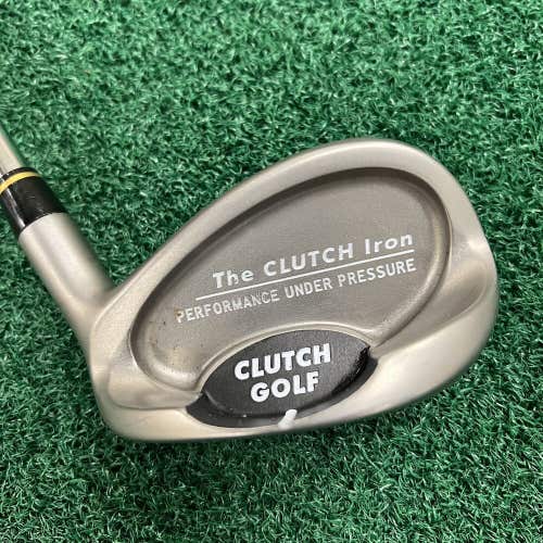 The Clutch Iron Univer-SOLE Performance Under Pressure Golf Club MRH 36.5" Steel