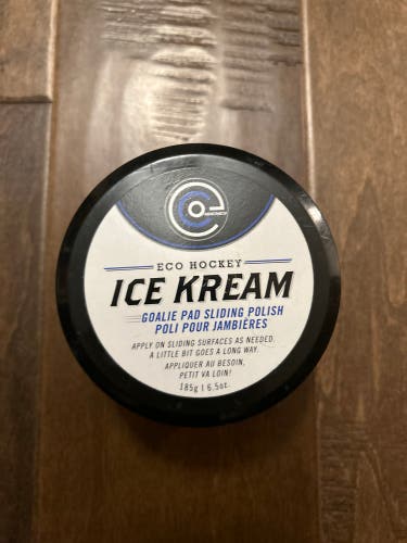 Eco hockey sliding Ice Kream for goalie pads