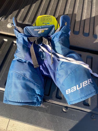 Used Small Bauer Pro Stock Supreme 2S Hockey Pants
