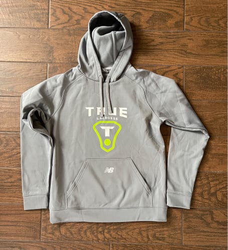 True Lacrosse Custom Grey Tech Hoodie
