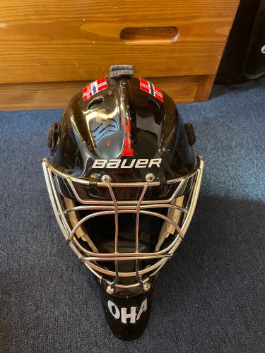 Used Bauer Pro Stock Profile 950 Goalie Mask